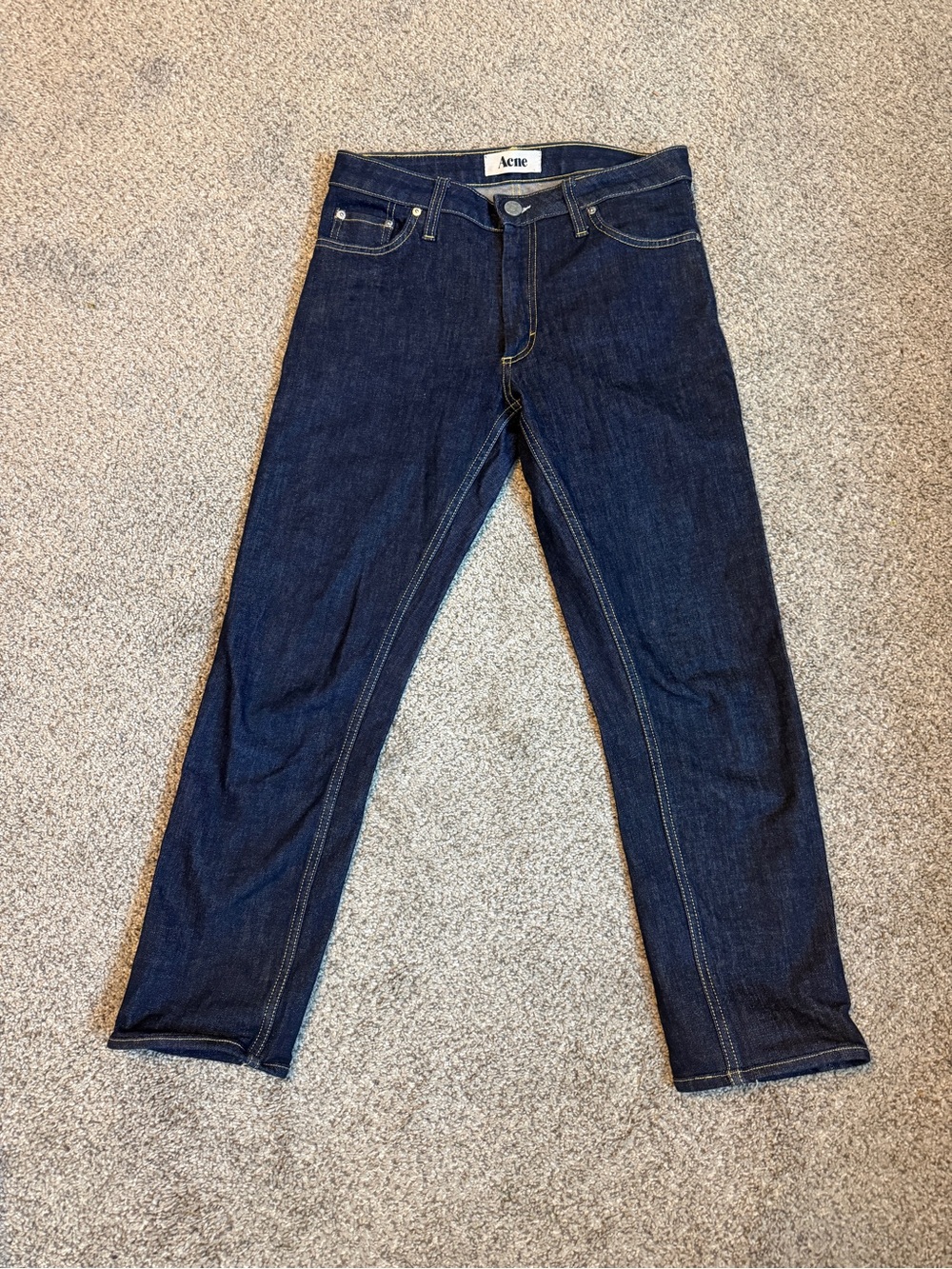 Acne Studios Indigo Slim-Straight Jeans
